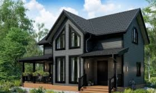 Проекты каркасных домов с террасой от 3604 рублей | Строй-Гль