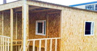 Сарай из дерева под ключ в Гулькевичах – строительствопо цене от 41184 рублей