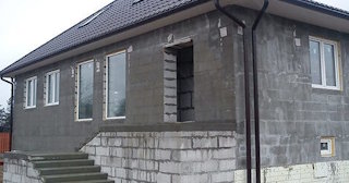 Фасад из газобетона для дома в Гулькевичах - Строй-Гль, качественная отделка от 2060 руб.